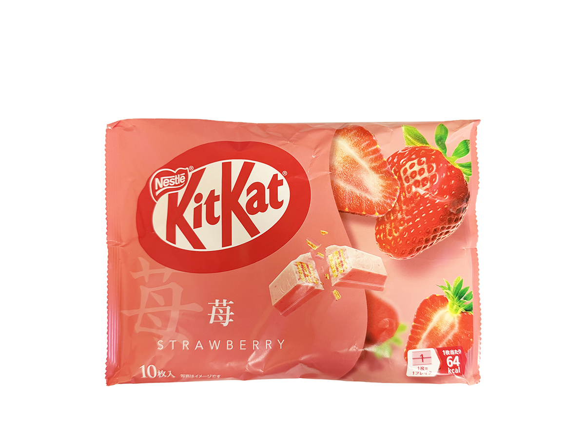 74013 - KITKAT JAPAN (STRAWBERRY) WAFER 24x124g (JNK004) (4902201183055)