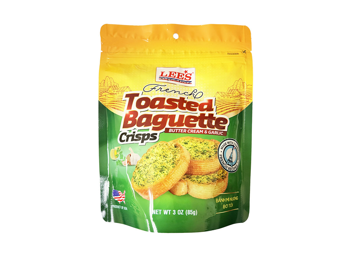 75201 - LEE FRENCH TOASTED BAGUETTE (GARLIC) 30x3oz (086382053810)