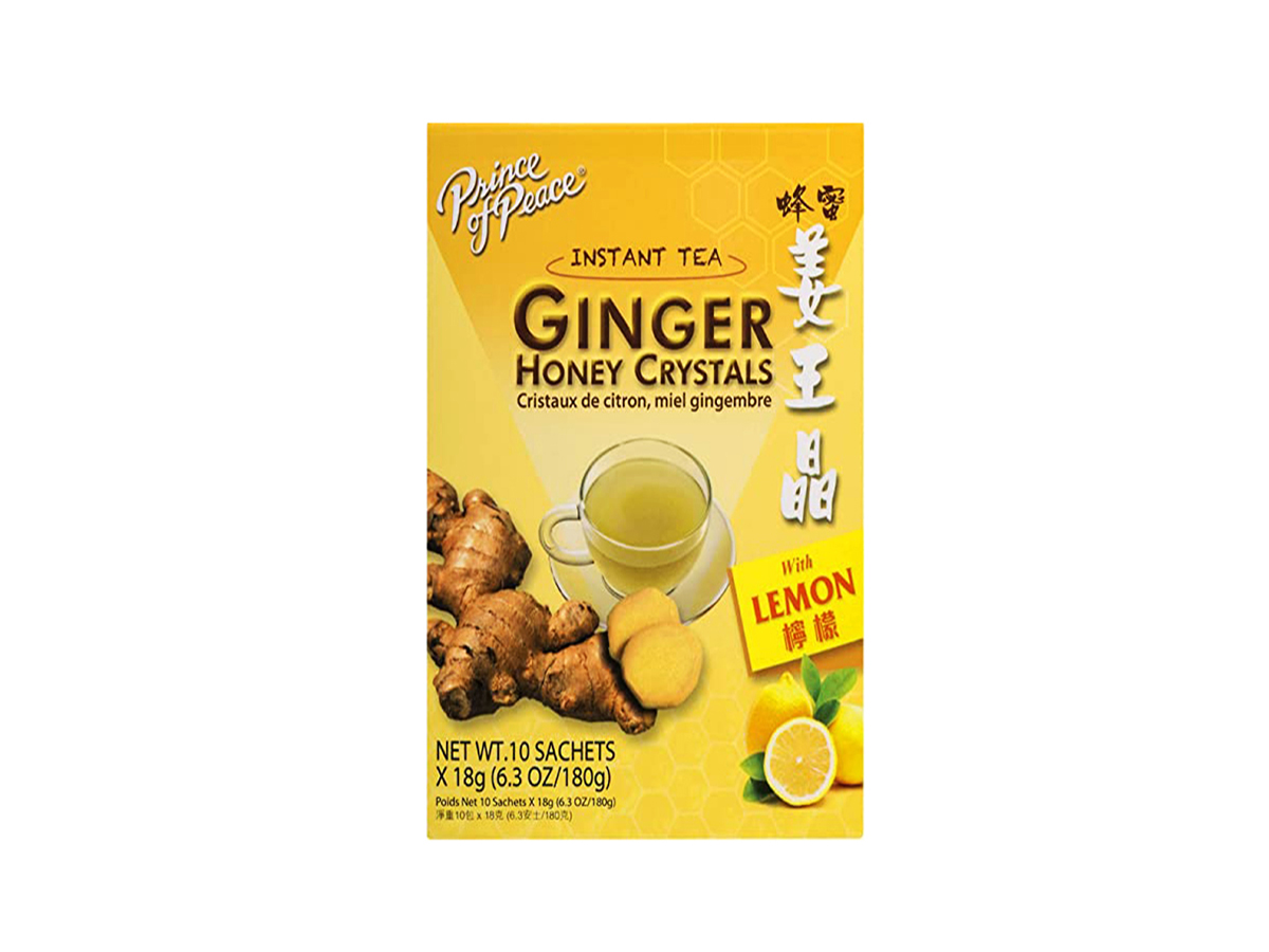 80215 - POP GINGER HONEY W LEMON (BOX) 36x10tbx18g