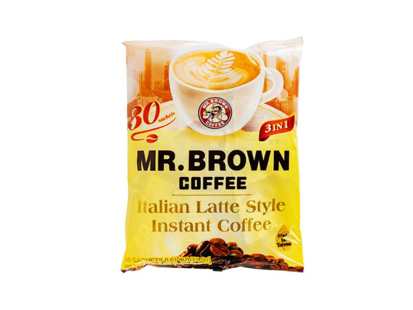 MR BROWN 3 IN 1 ITALIAN LATTE COFFEE
