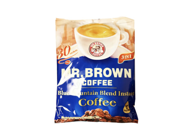 MR BROWN 3 IN 1 BLUE MOUNTAIN BLEND COFFEE