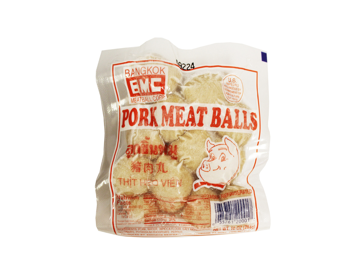85064 - FZ BMC PORK MEATBALL 20x10oz