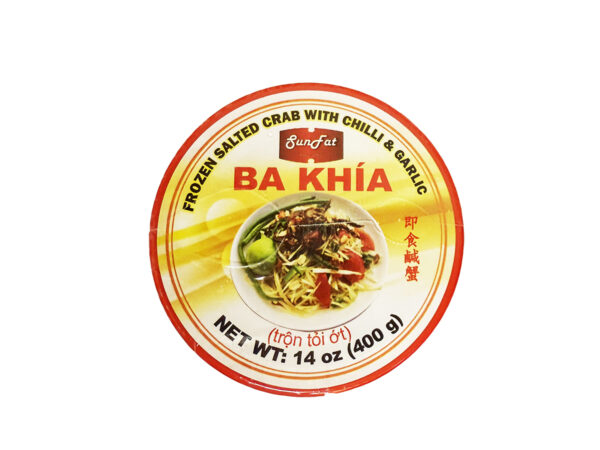 FZ SF SALTED CRAB W. CHILI & GARLIC (BA KHIA)