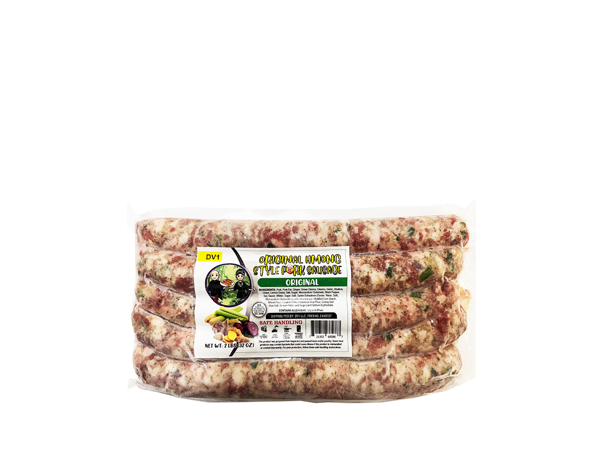85815 - DV1 HMONG SAUSAGE ORIGINAL 18x32oz (721352685867)