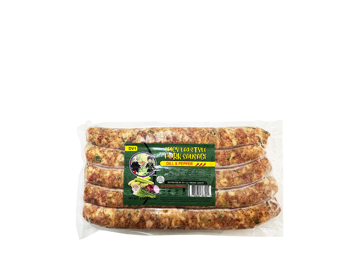 85818 - DV1 HMONG SAUSAGE DILLL & PEPPER 18x32oz (789232367401)