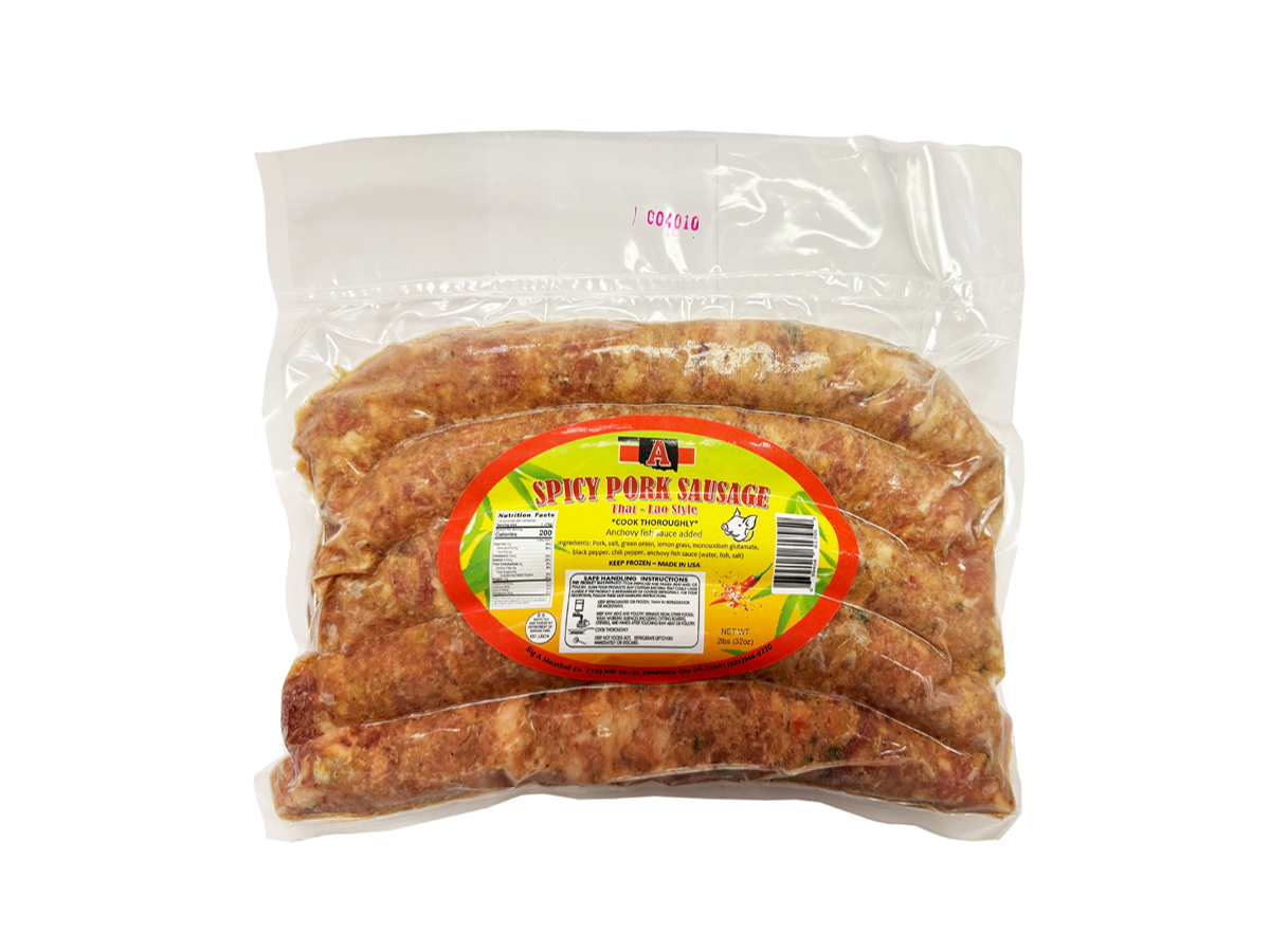 85831 - FZ BIG A (SPICY) THAI-LAO PORK SAUSAGE 10x 2lbs (639404617950)