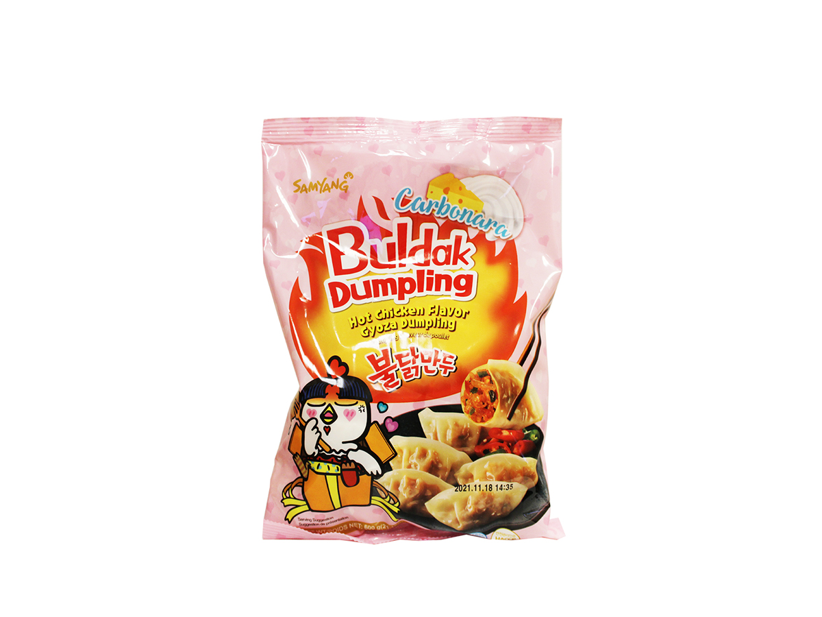 85882 - FZ SAMYANG (CARBO) HOT CHICKEN FLAVOR DUMPLING 12x600g