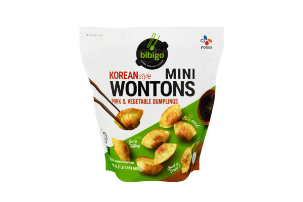 Cj Bibigo Mini Wontons Pork & Veg