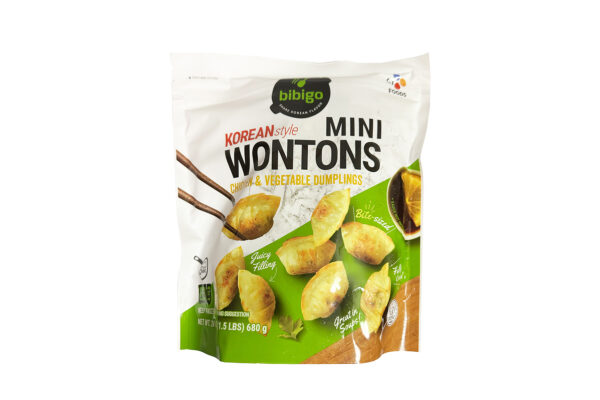 Cj Bibigo Mini Wontons Chicken & Veg