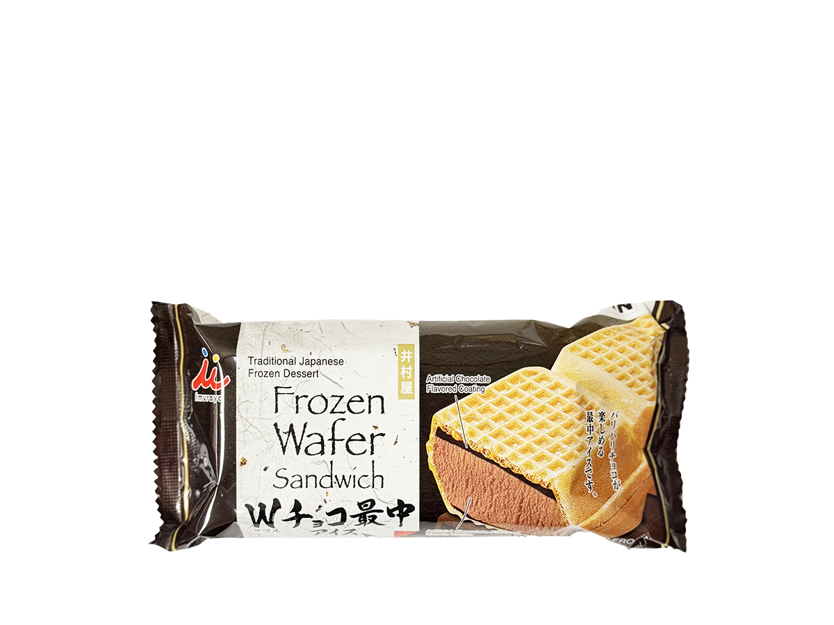 86371 - IMURAYA CHOCOLATE ICE CREAM WAFER SANDWICH 18x15