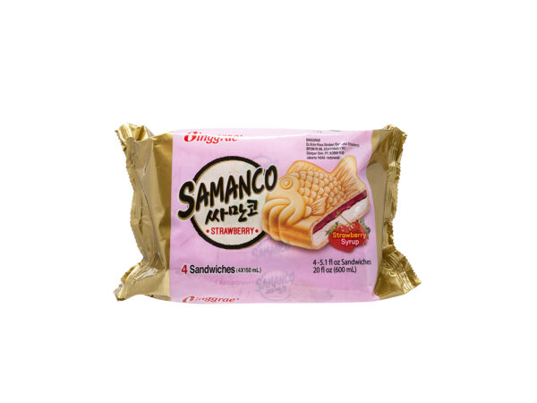 Binggrae Samanco Strawberry Sandwiches