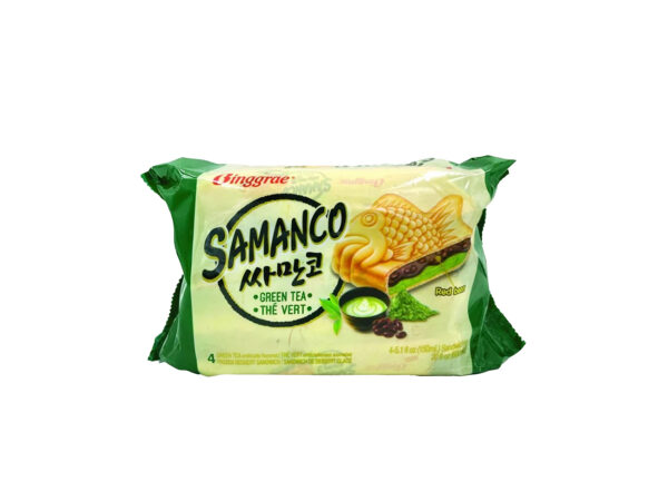 Binggrae Samanco Taiyaki Green Tea Sandwiches