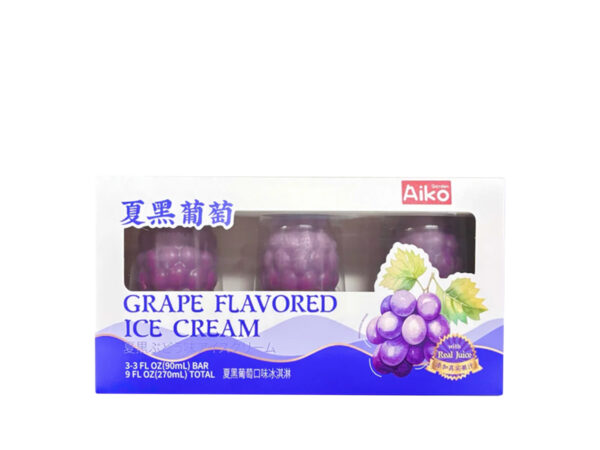 FZ AIKO GRAPE FLAVORED ICE CREAM