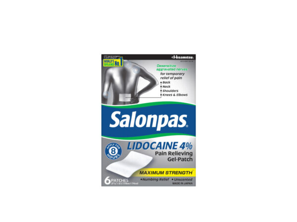 SALONPAS LIDOCAINE PATCH