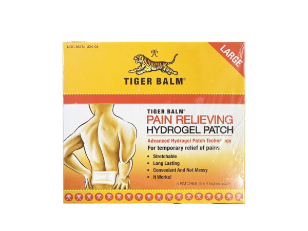 TIGER BALM PAIN RELEIVING PATCH (8 x 4 inches)