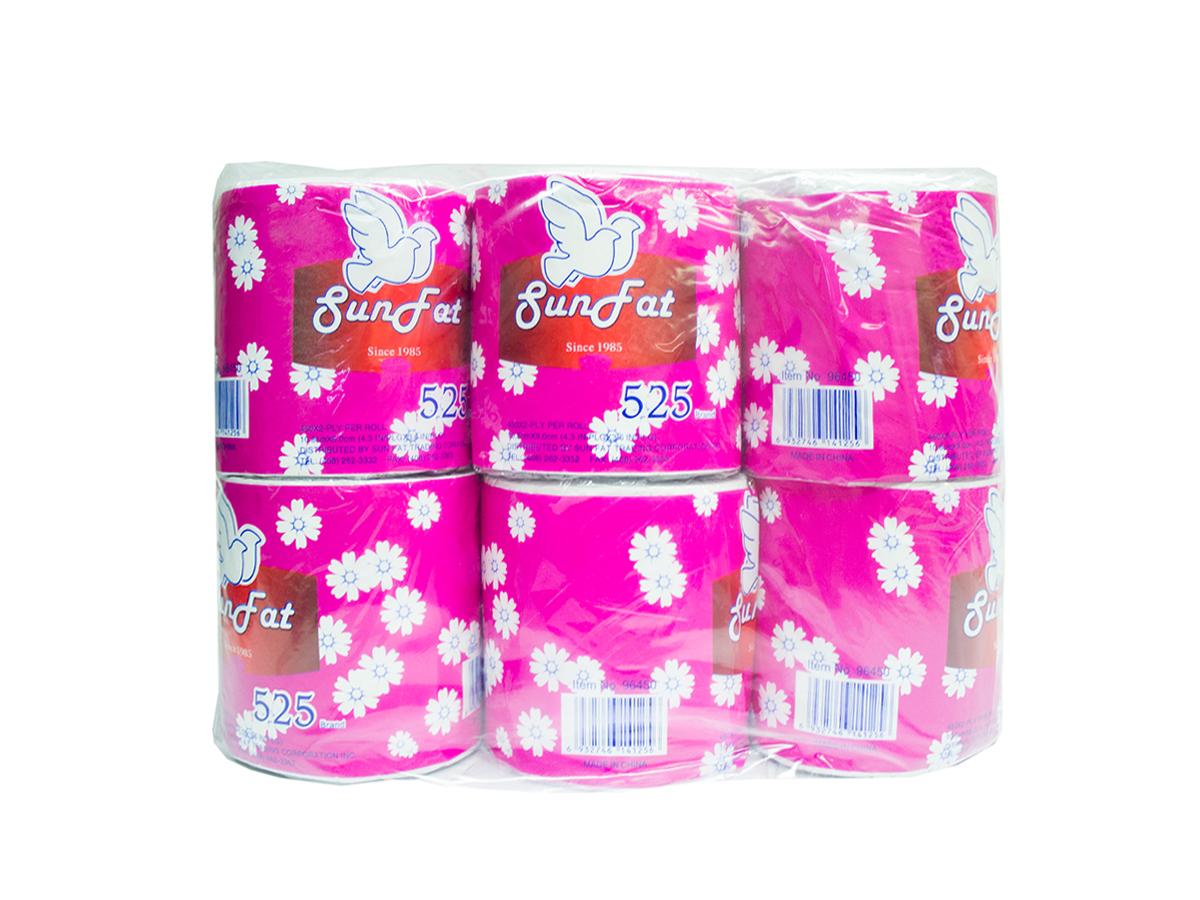 96450 - SF TOILET TISSUE (2ply) 48rolls (6932746141256)