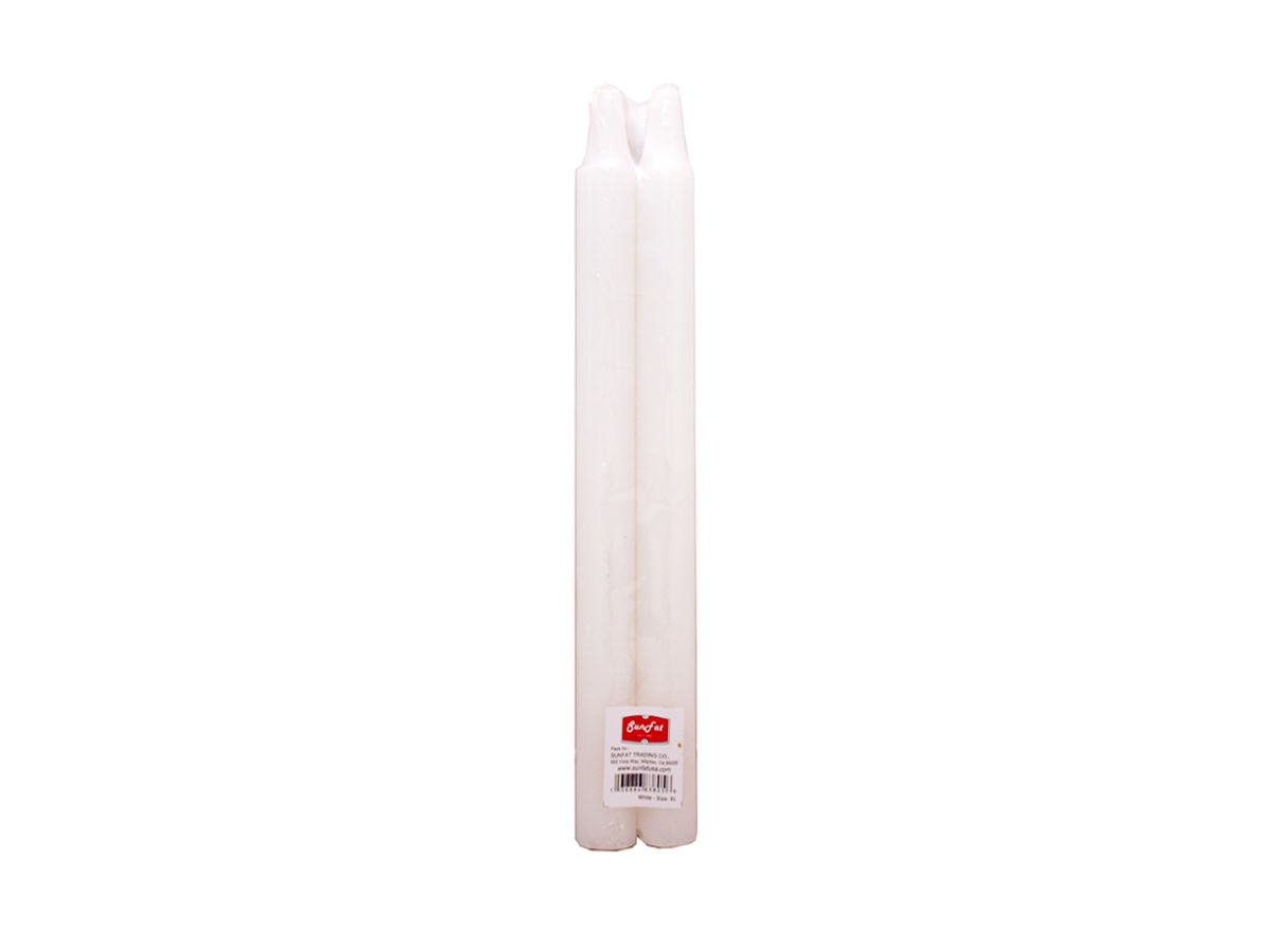 96753 - WHITE CANDLE [XL] 25pair