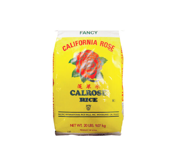 California Rose Calrose Rice 20Lbs