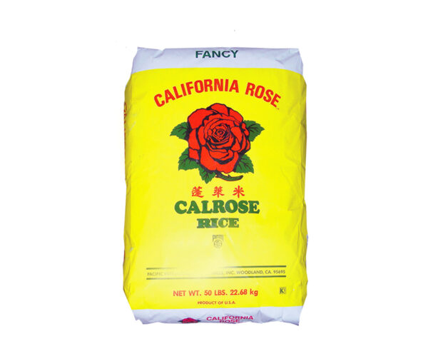 California Rose Calrose Rice 50Lbs