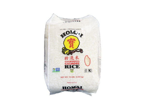 HOMAI CALROSE RICE 10LBS