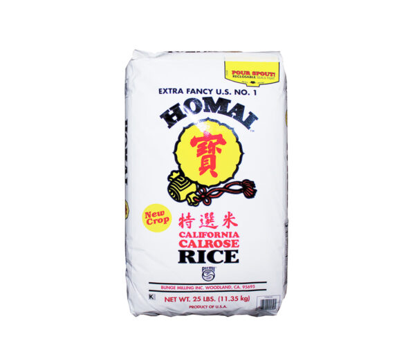 Homai Calrose Rice 25Lbs