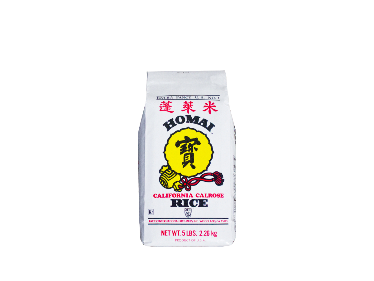 H5 - HOMAI CALROSE RICE 8x5lbs