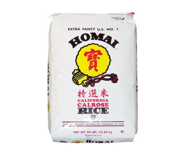 Homai Calrose Rice 50Lbs