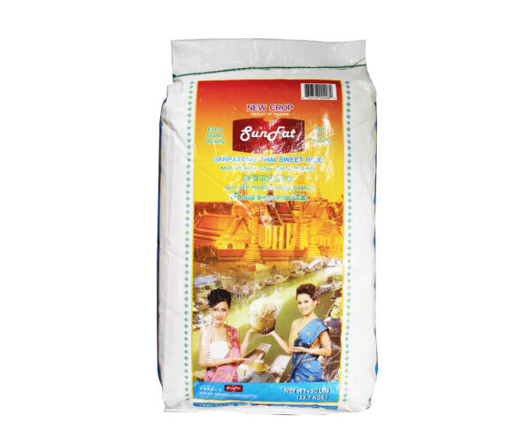 (2024) Sf Premium Thai Sweet Rice 50Lbs