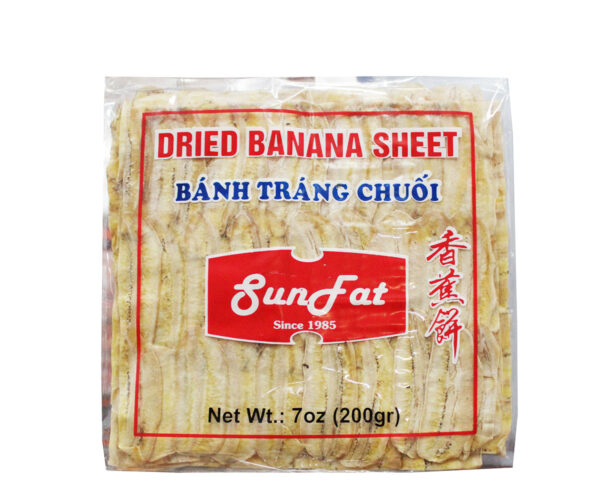 Sf Dried Banana Sheet