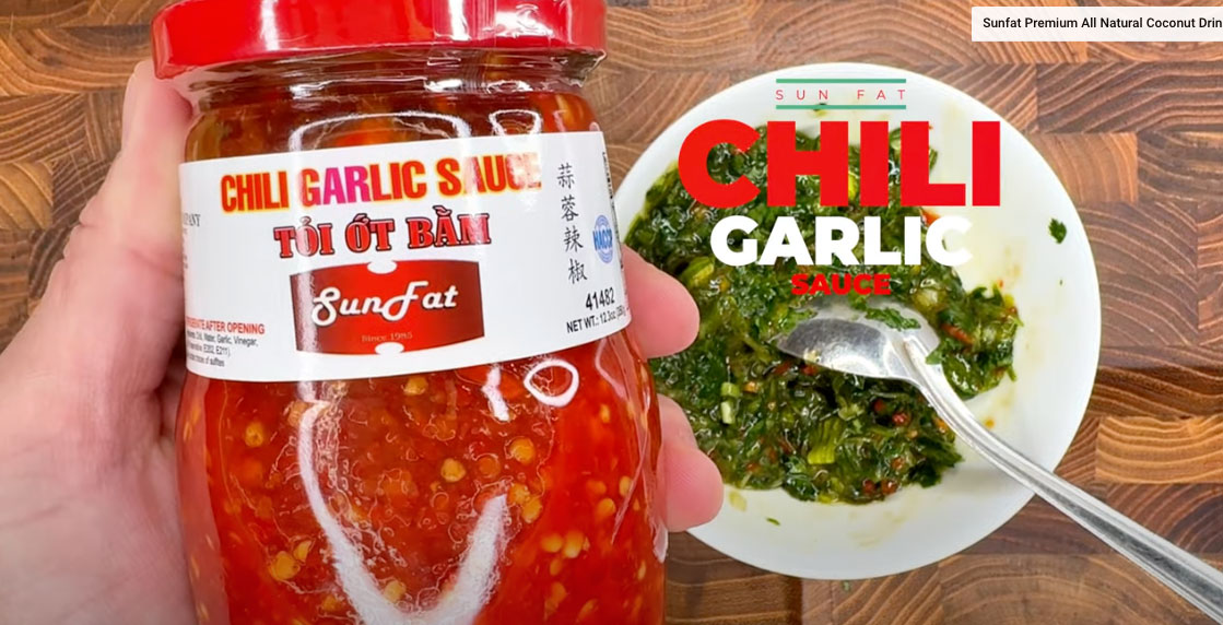 Sun Fat Chili Garlic Sauce & Sambal Oelek Sauce