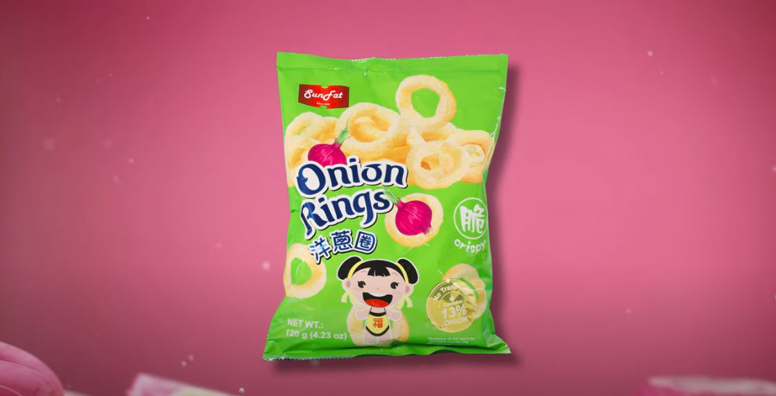 Sunfat Premium Onion Ring Snack