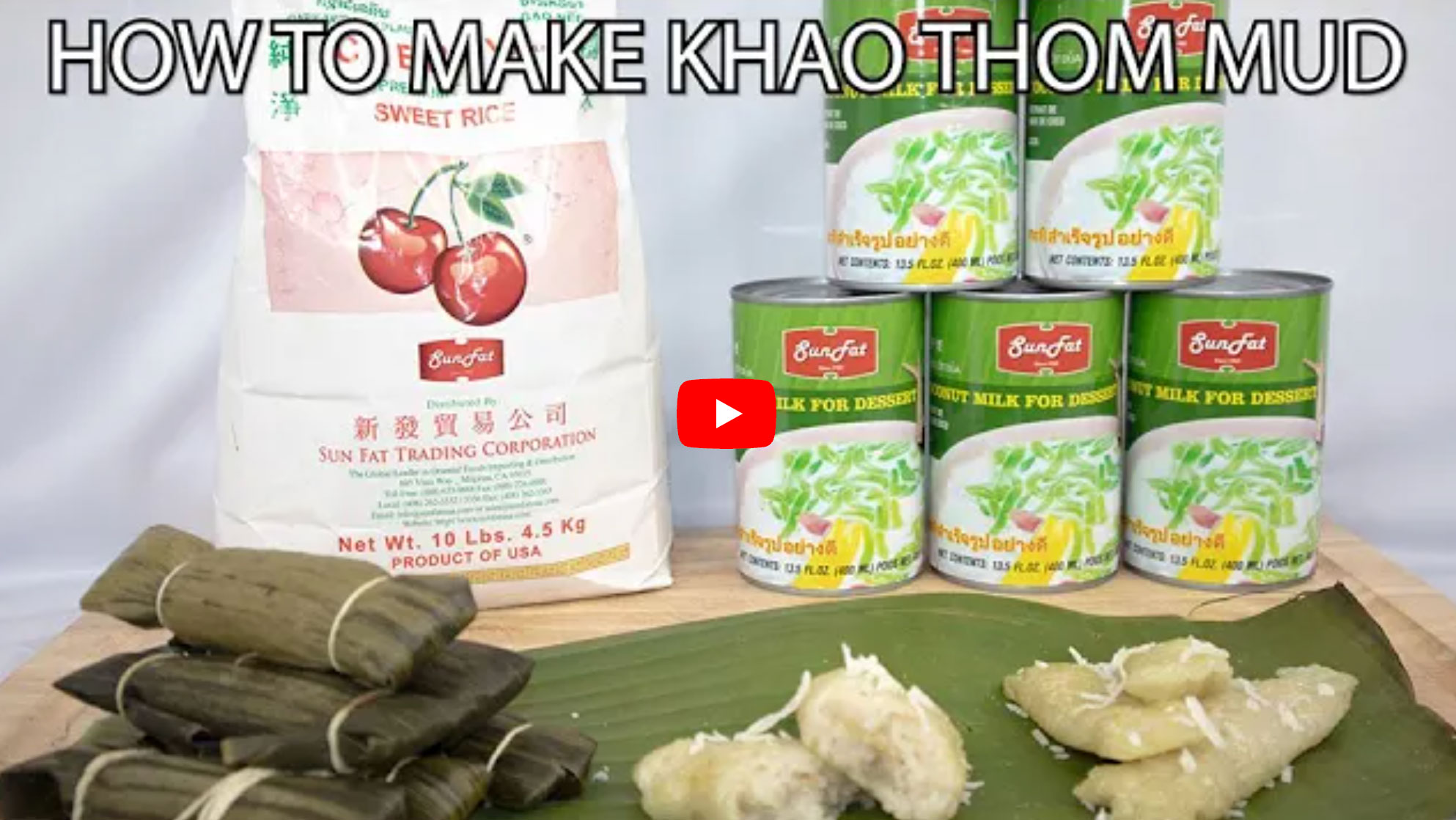 Making Khao Thom Mud